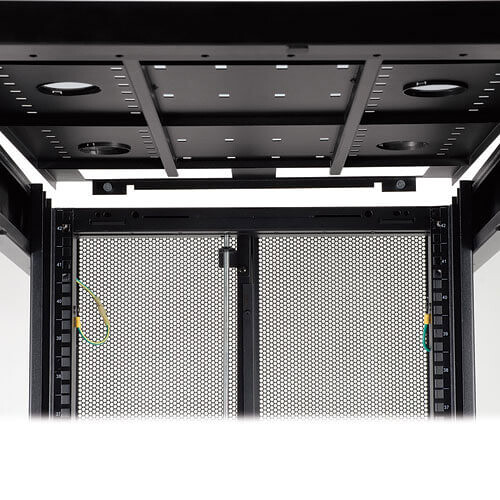 Tripp Lite 48U SmartRack Wide Standard-Depth Rack Enclosure Cabinet with Doors SR48UBWD — view 12