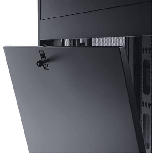 Tripp Lite 48U SmartRack Wide Standard-Depth Rack Enclosure Cabinet with Doors SR48UBWD — view 3