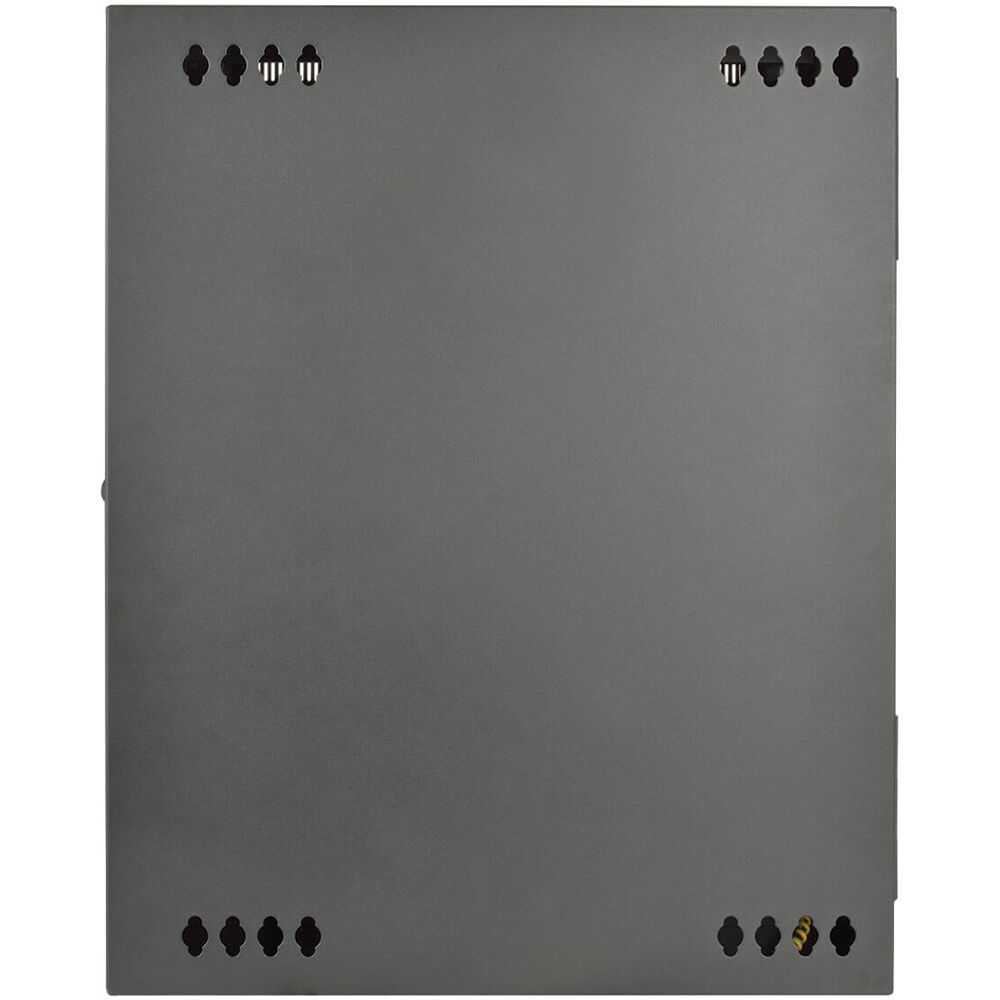 SmartRack 15U Low-Profile Switch-Depth Wall-Mount Half-Height Rack Enclosure, Hinged Back — view 3