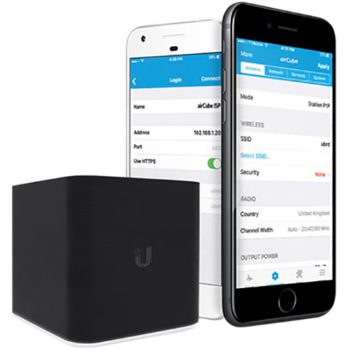 Ubiquiti AirCube AC WiFi Router compact indoor desktop access point — view 7