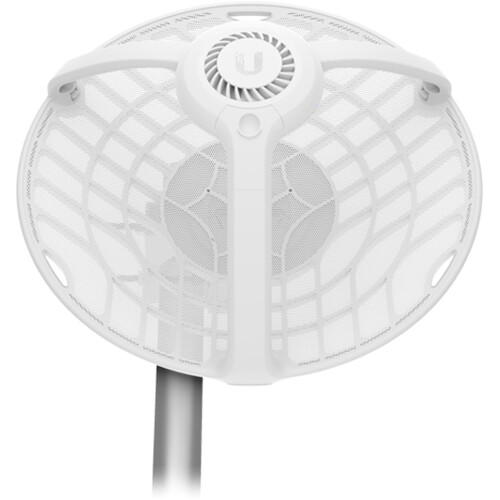 Ubiquiti AirFiber 60 LR 60 GHz outdoor point-to-point radio with integrated dish antenna — view 4