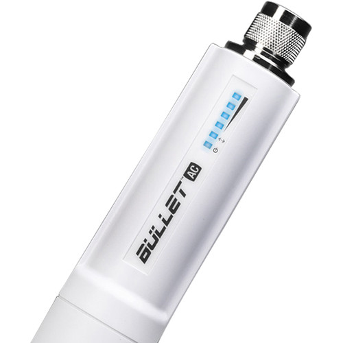Ubiquiti US Bullet Dual-Band AC airMAX outdoor wireless bridge in compact Bullet form factor — view 3