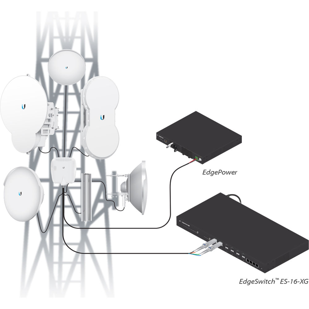 Ubiquiti 100 ft single-mode outdoor fiber cable for edge and tower deployments — view 2