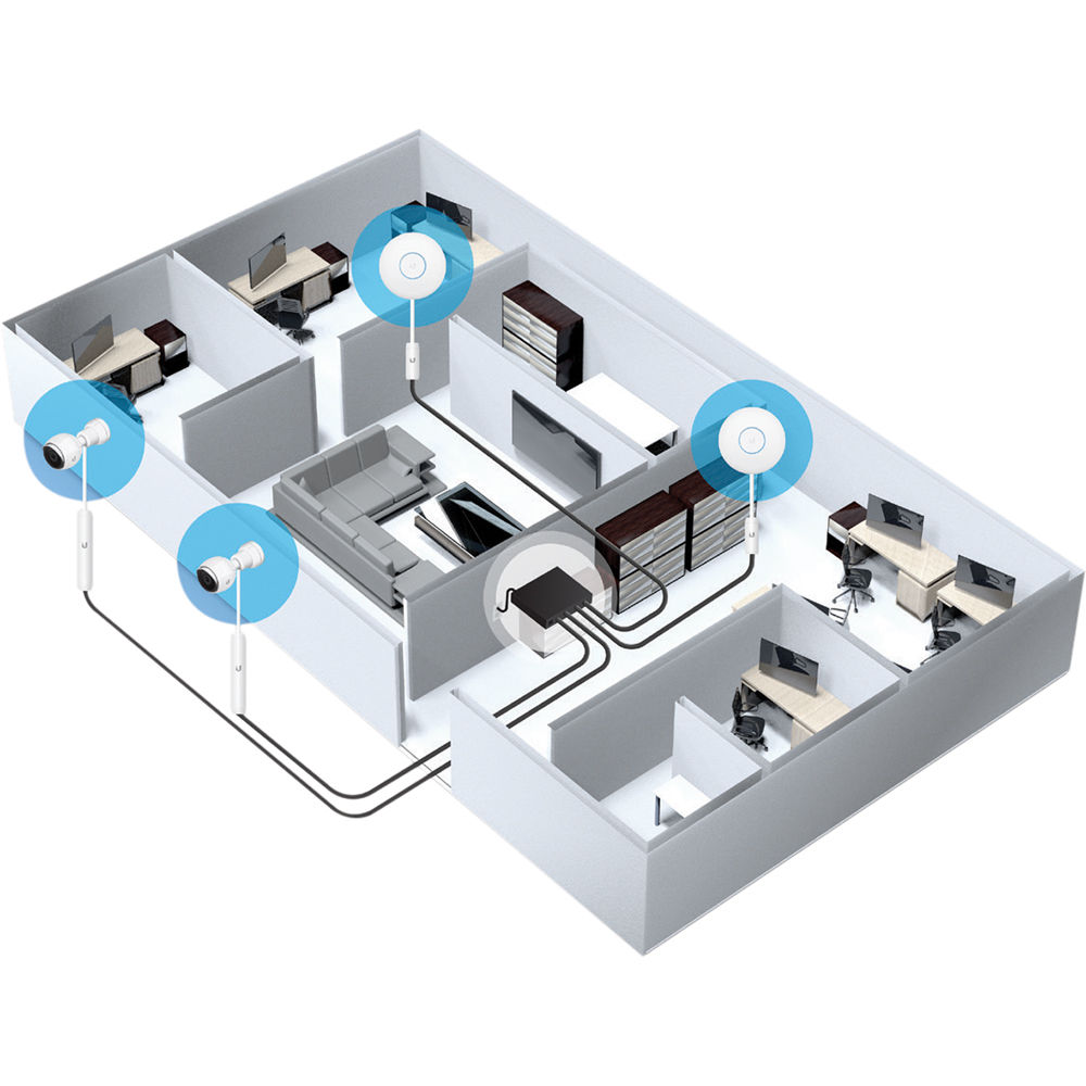 Ubiquiti Instant 802.3AF Adapter Indoor inline Gigabit PoE adapter — view 7
