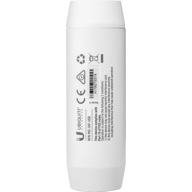 Ubiquiti INS-3AF-USB 802.3af to USB power adapter for PoE-powered network installations — view 2