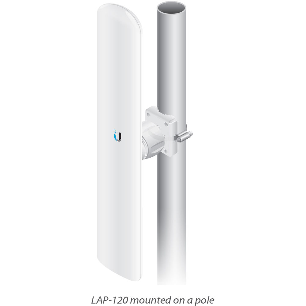 Ubiquiti LiteBeam 5AC 16dBi outdoor wireless bridge with directional 120-degree antenna — view 6