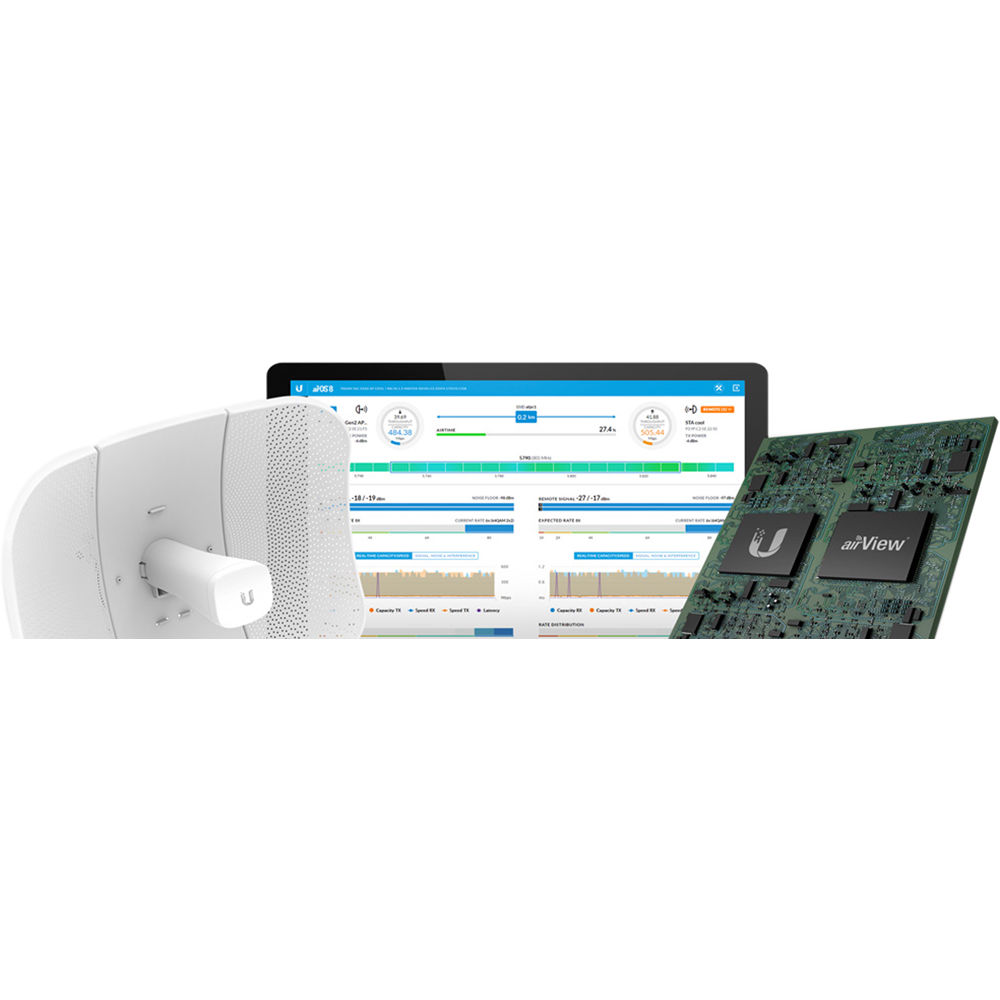 Ubiquiti LiteBeam 5AC Gen 2 outdoor 5 GHz wireless bridge with directional antenna — view 6