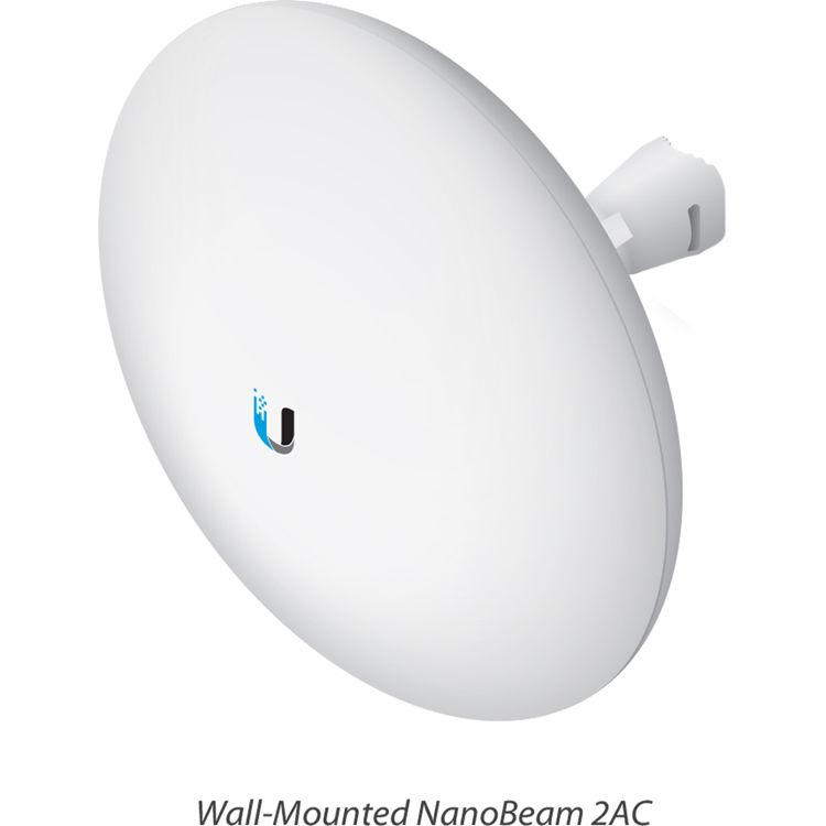 Ubiquiti NanoBeam 2AC 13 compact outdoor wireless bridge with directional antenna — view 14