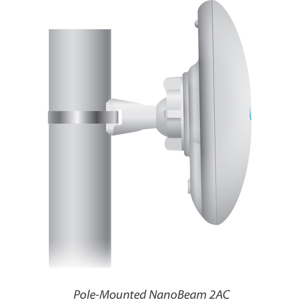 Ubiquiti NanoBeam 2AC 13 compact outdoor wireless bridge with directional antenna — view 17
