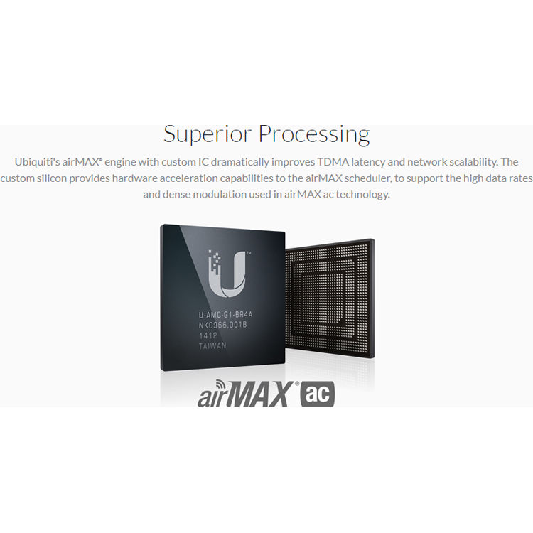 Ubiquiti NanoBeam 2AC 13 compact outdoor wireless bridge with directional antenna — view 20