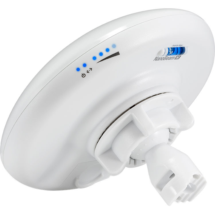 Ubiquiti NanoBeam 2AC 13 compact outdoor wireless bridge with directional antenna — view 4