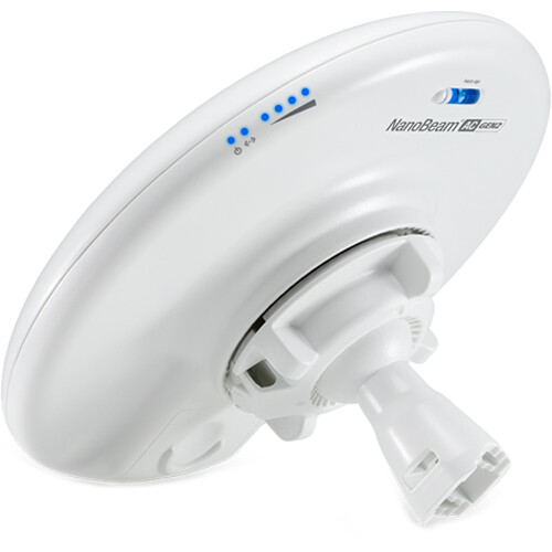 Ubiquiti NanoBeam 5AC Gen 2 outdoor wireless bridge with compact directional antenna — view 6