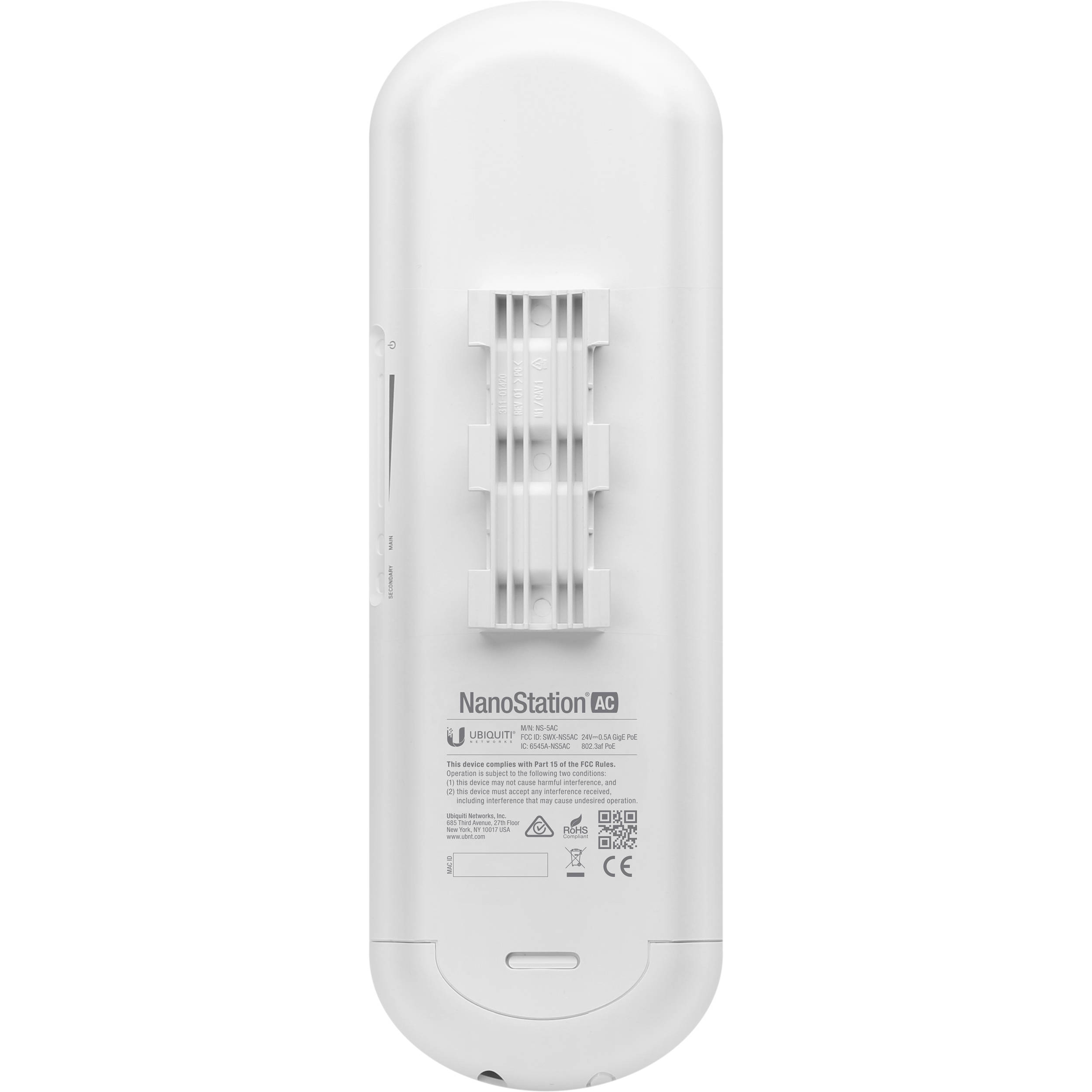 Ubiquiti NanoStation 5AC outdoor wireless bridge for 5 GHz site-to-site connectivity — view 4