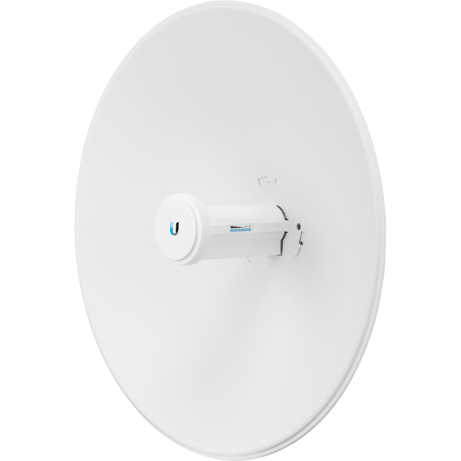 Ubiquiti PowerBeam 5AC Gen 2 outdoor 5 GHz wireless bridge with directional dish antenna — view 2