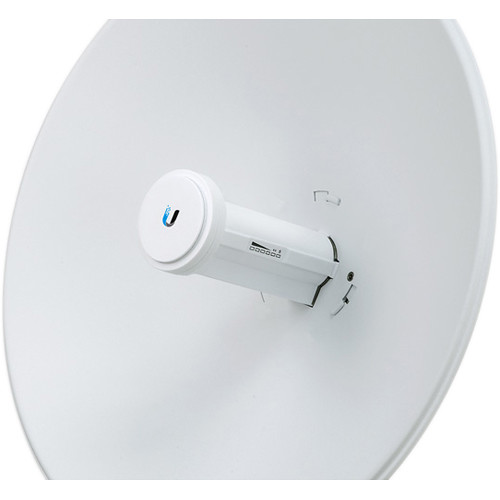 Ubiquiti PowerBeam 5AC Gen 2 outdoor 5 GHz wireless bridge with directional dish antenna — view 5