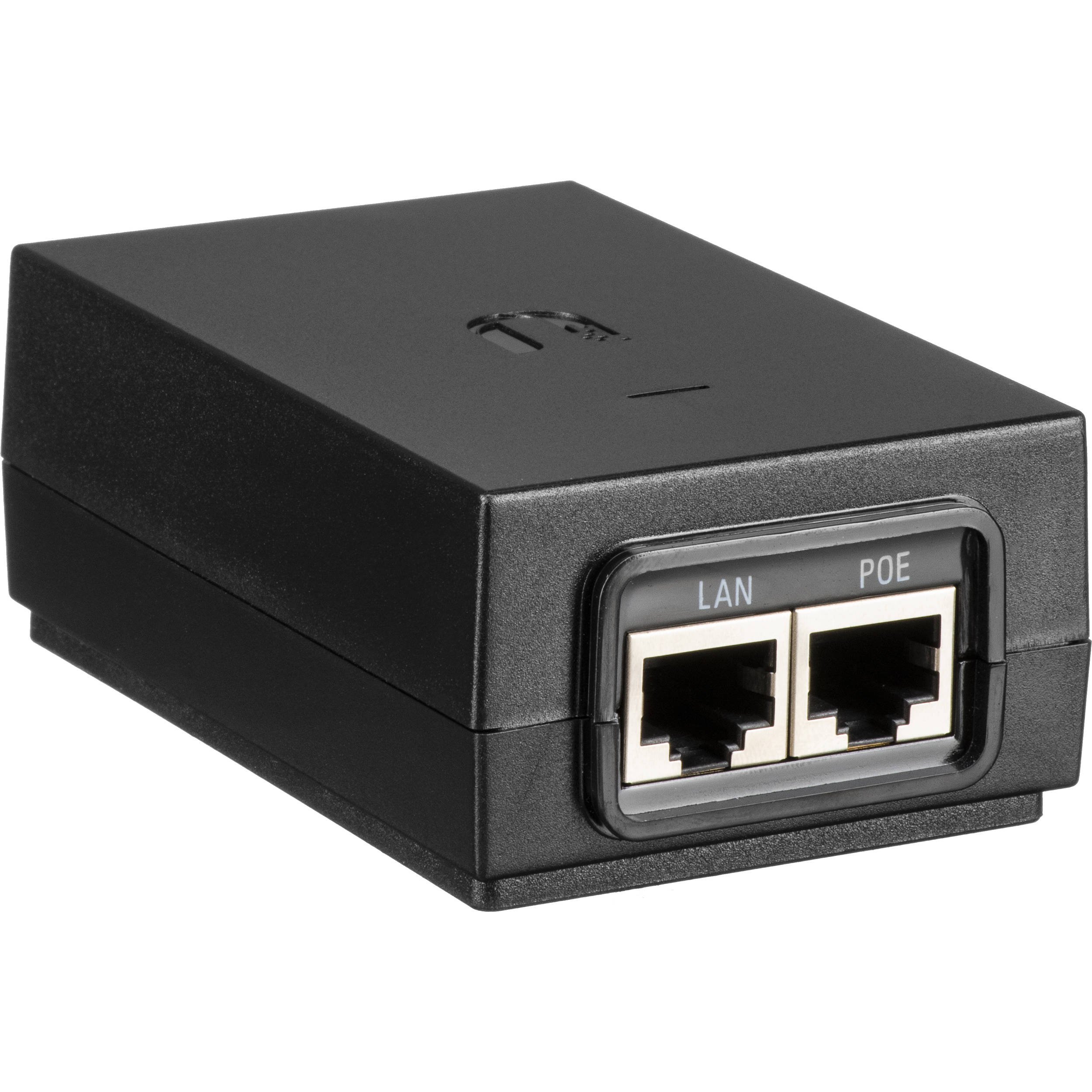 Ubiquiti POE-24-24W-G 24 V 24 W Gigabit PoE injector, compact white power adapter — view 2
