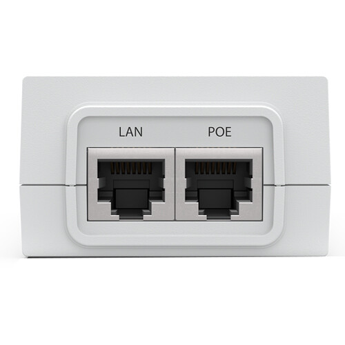 Ubiquiti POE-24-30W-G-WH white 24 V 30 W Gigabit PoE injector — view 2