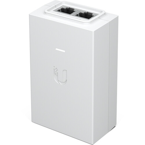 Ubiquiti POE-24-30W-G-WH white 24 V 30 W Gigabit PoE injector — view 3