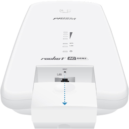 Ubiquiti Rocket PRISM 5AC Gen 2 compact 5 GHz wireless bridge radio — view 7