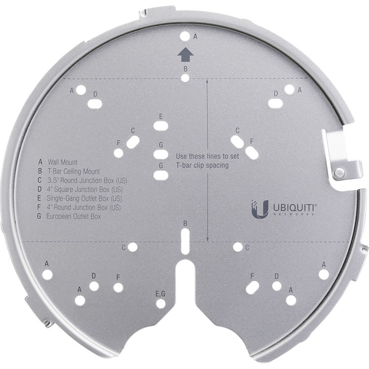 Ubiquiti UniFi Mounting System professional mounting accessory for clean hardware installation — view 2