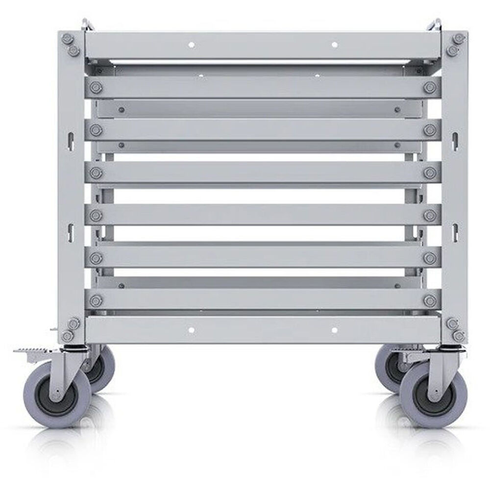 Ubiquiti Toolless Mini Rack U-RACK-6U-TL 6U open-frame portable rack with lockable casters — view 4
