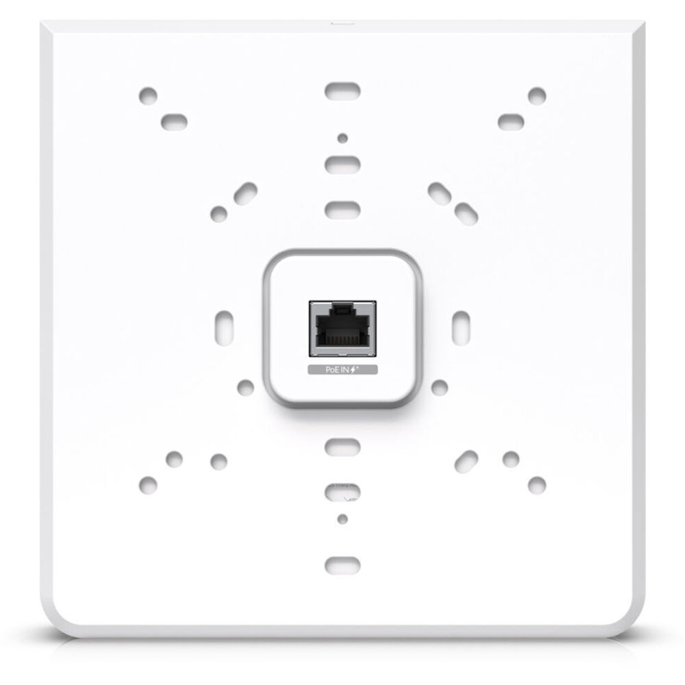 Ubiquiti U6 Enterprise In-Wall Wi‑Fi 6E access point with integrated switch and 2.5 GbE uplink — view 5