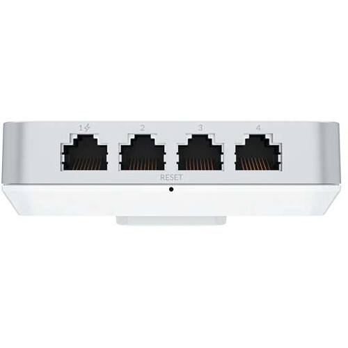 Ubiquiti UniFi6 In-Wall U6-IW-US wall-mounted Wi-Fi 6 access point with built-in PoE switch — view 7