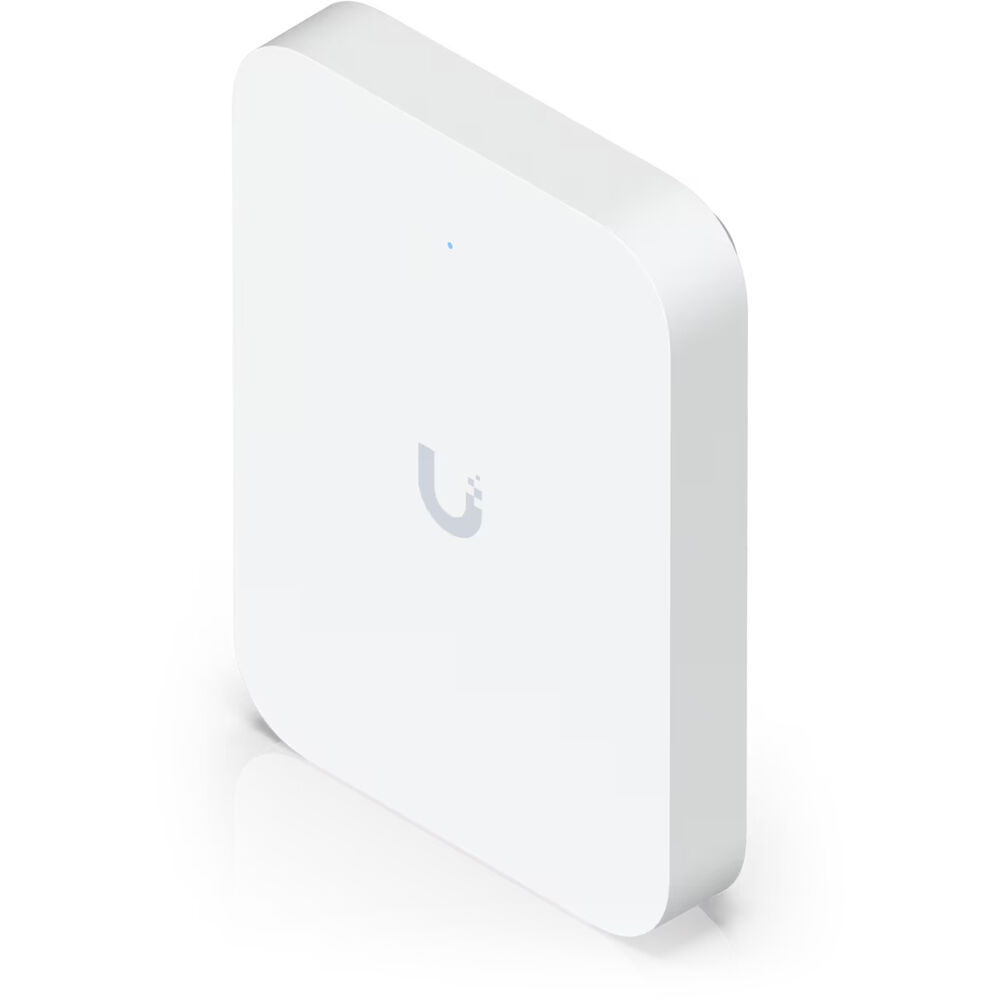 Ubiquiti U7 In-Wall Wi-Fi 7 wall-mounted access point with 2.5 GbE PoE uplink — view 3