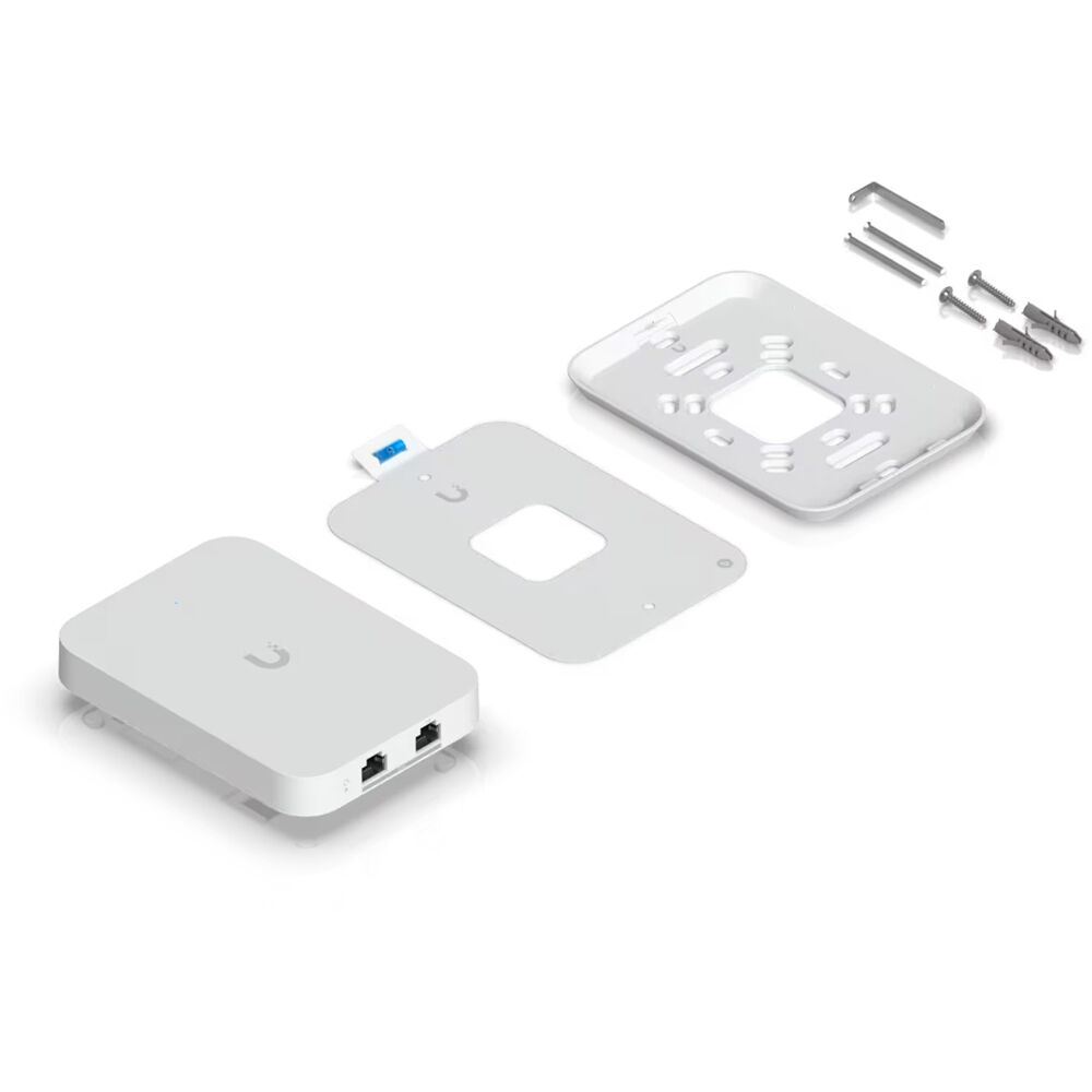Ubiquiti U7 In-Wall Wi-Fi 7 wall-mounted access point with 2.5 GbE PoE uplink — view 7