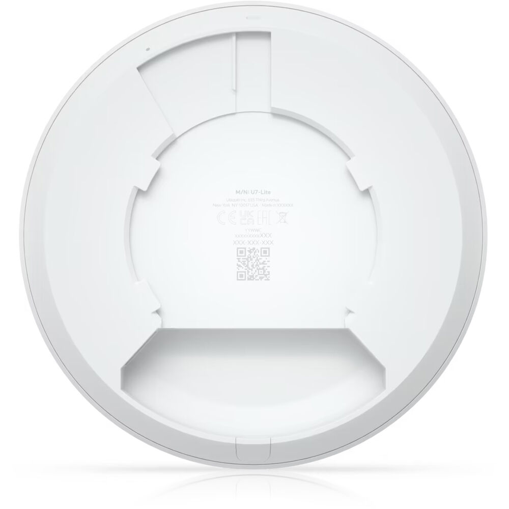 Ubiquiti U7 Lite ceiling-mounted Wi-Fi 7 indoor access point with 2.5 GbE uplink — view 4