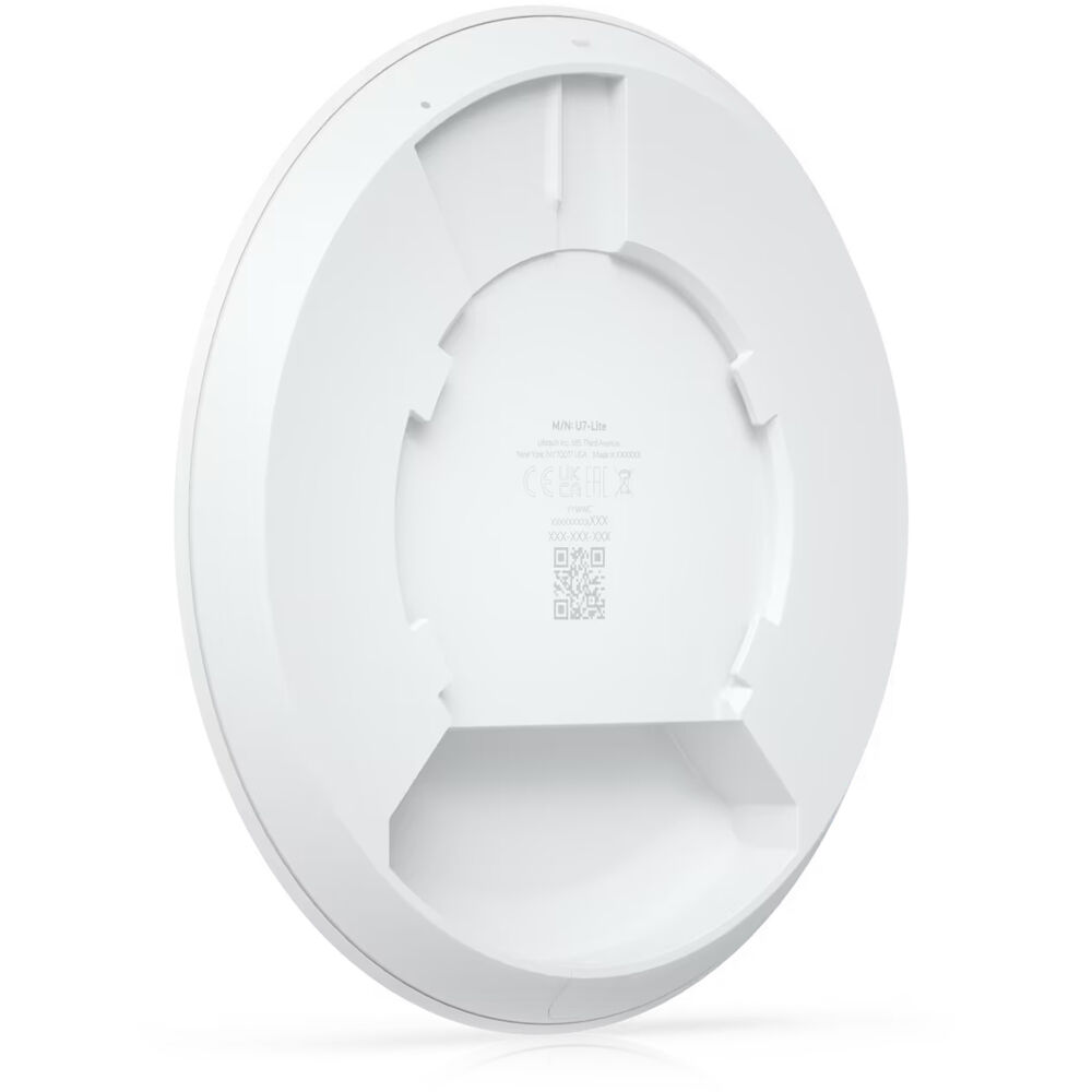 Ubiquiti U7 Lite ceiling-mounted Wi-Fi 7 indoor access point with 2.5 GbE uplink — view 5
