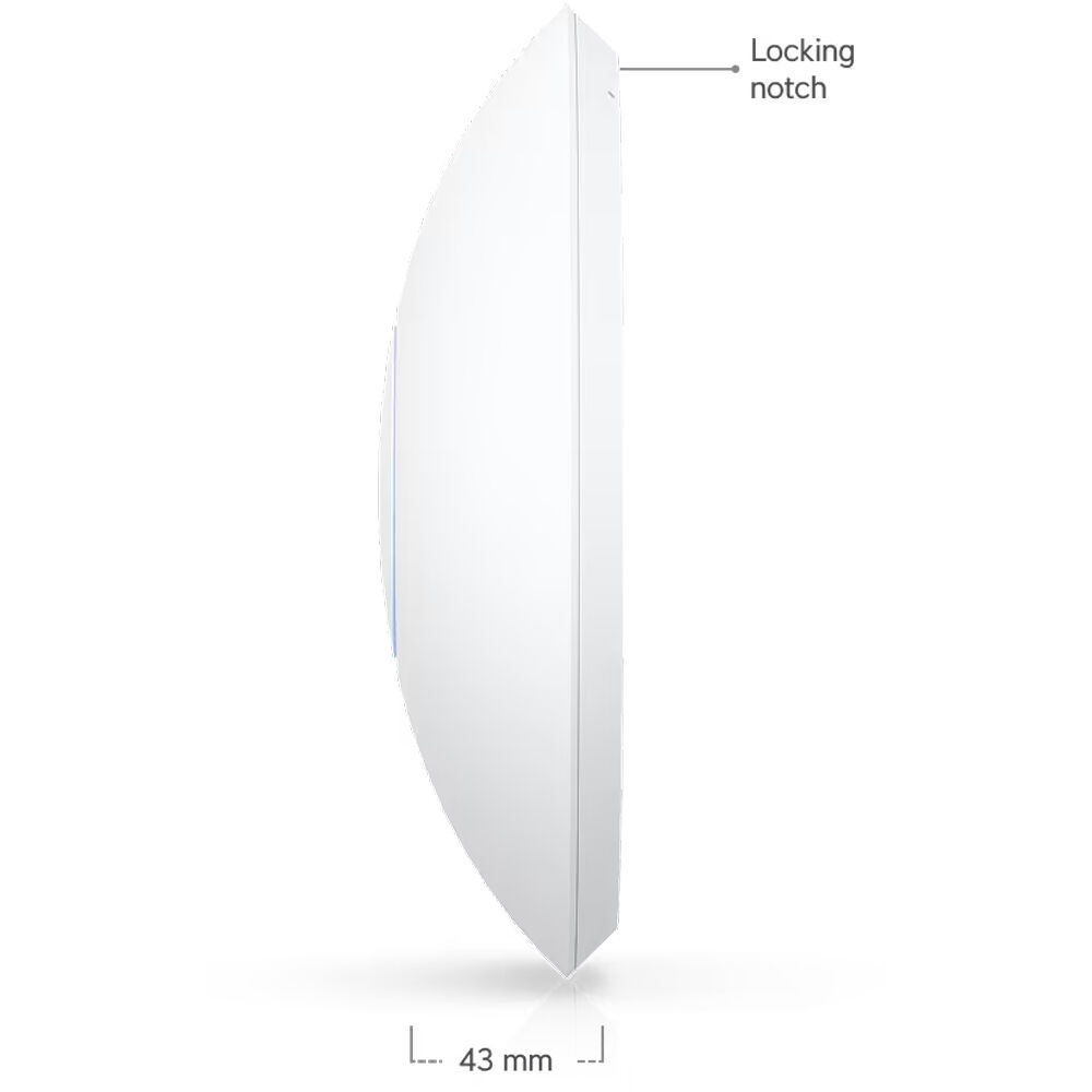 Ubiquiti U7 Long-Range compact indoor Wi-Fi 7 ceiling-mount access point — view 11