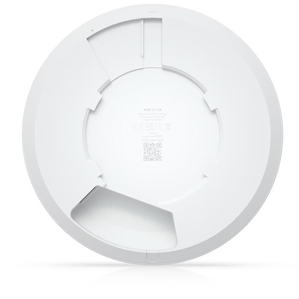 Ubiquiti U7 Long-Range compact indoor Wi-Fi 7 ceiling-mount access point — view 4