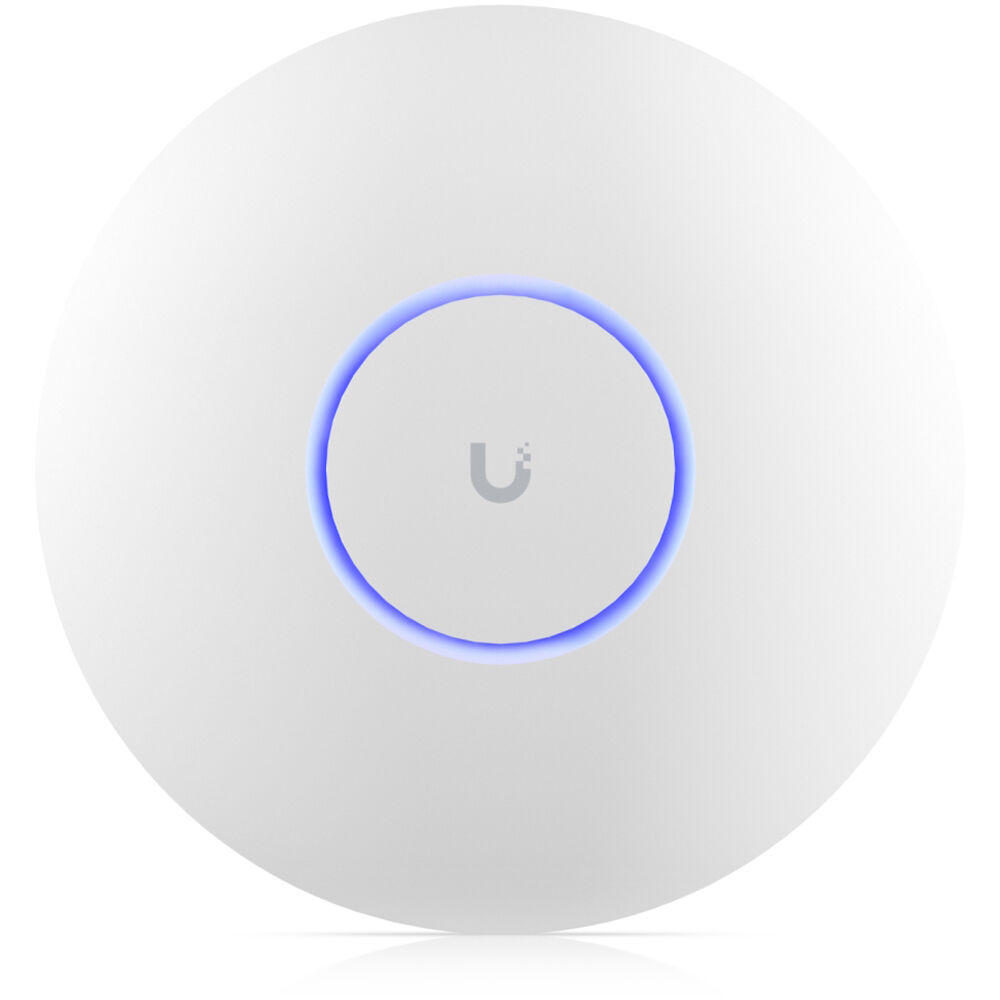 Ubiquiti U7 Pro Max ceiling-mounted Wi-Fi 7 access point with 6 GHz support for enterprise indoor networks — view 2