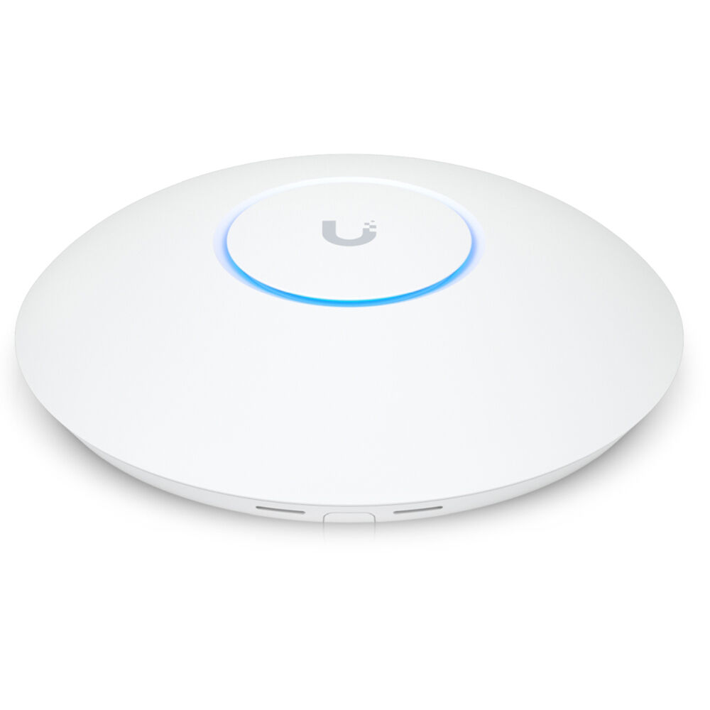 Ubiquiti U7 Pro Max ceiling-mounted Wi-Fi 7 access point with 6 GHz support for enterprise indoor networks — view 5