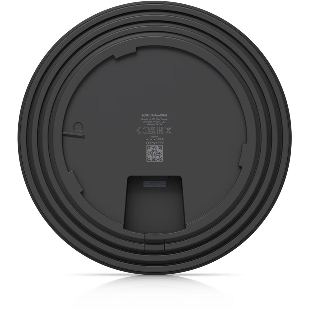 Ubiquiti U7 Pro XG ceiling-mounted WiFi 7 access point with 10 GbE uplink — view 2