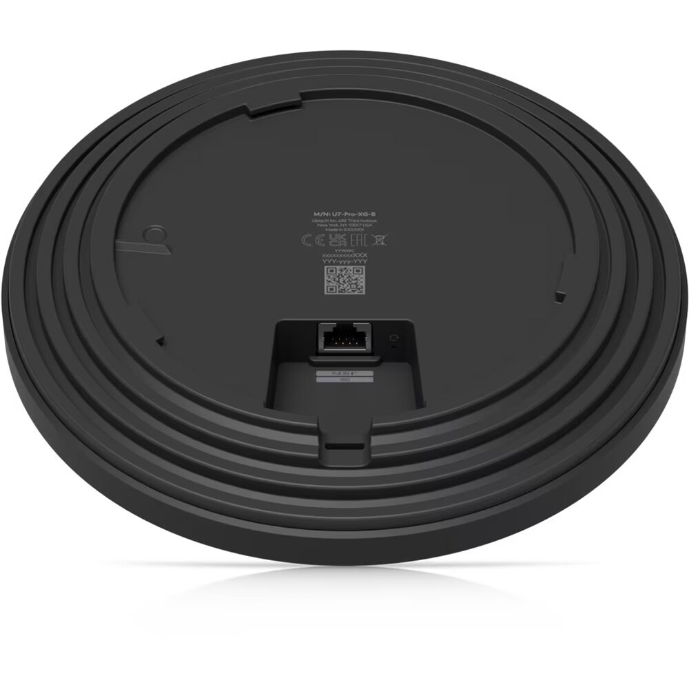 Ubiquiti U7 Pro XG ceiling-mounted WiFi 7 access point with 10 GbE uplink — view 5