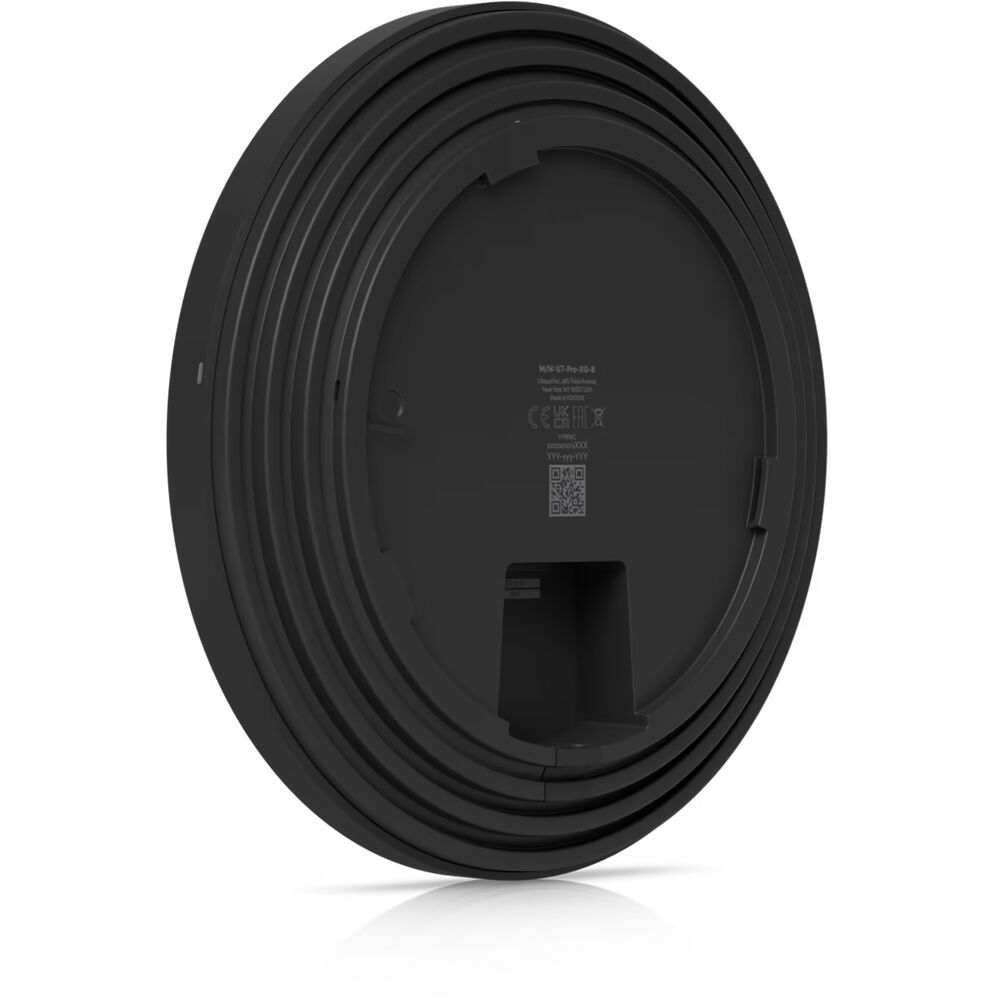 Ubiquiti U7 Pro XGS Black ceiling-mounted Wi-Fi 7 access point with 10 GbE uplink — view 9