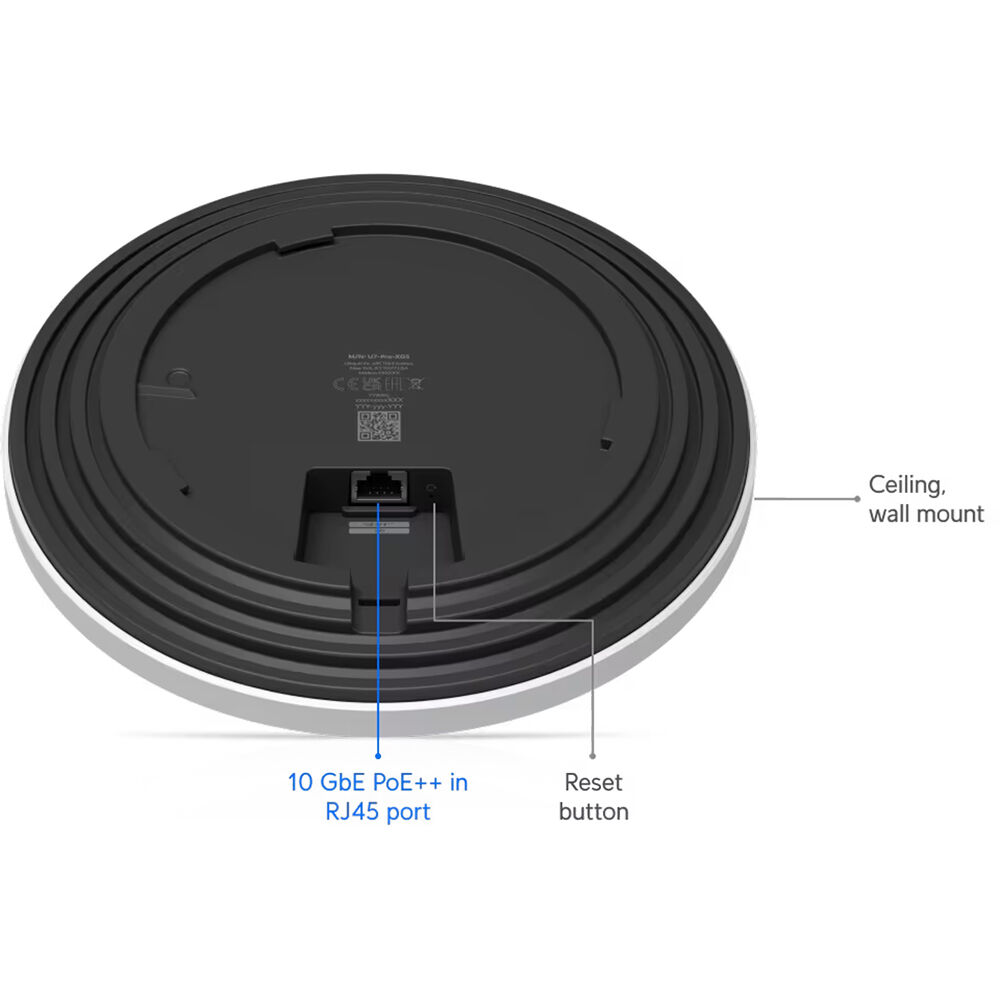 Ubiquiti U7 Pro XGS ceiling-mounted Wi‑Fi 7 indoor access point with 10GbE uplink — view 13