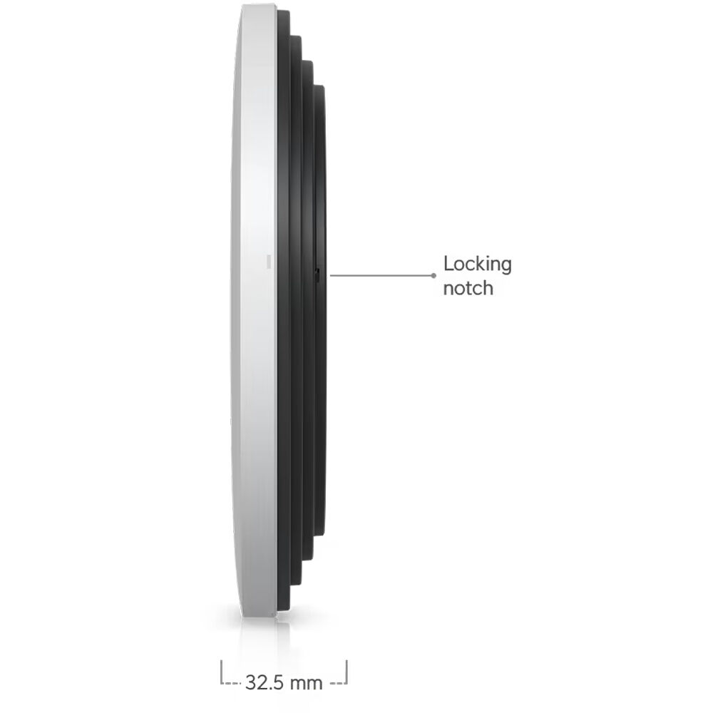 Ubiquiti U7 Pro XGS ceiling-mounted Wi‑Fi 7 indoor access point with 10GbE uplink — view 14