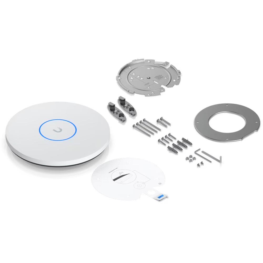 Ubiquiti U7 Pro XGS ceiling-mounted Wi‑Fi 7 indoor access point with 10GbE uplink — view 7
