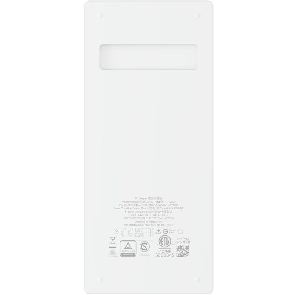 Ubiquiti 120W 27V power transfer adapter for UISP Box, UISP Power, UISP Router, and UISP Switch — view 2