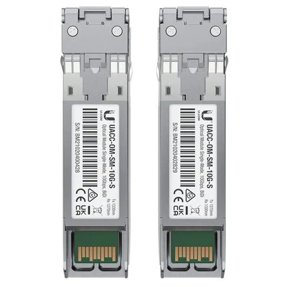 Ubiquiti UACC-OM-SM-10G-S-20 20-pack 10 Gbps single-mode SFP+ optical modules — view 3