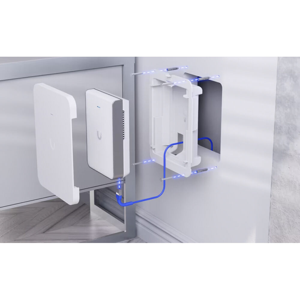 Ubiquiti U7 Pro Wall paintable flush mount kit for recessed near-invisible wall installation — view 7
