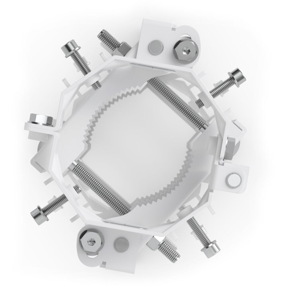 Ubiquiti Wave AP Micro Mount corrosion-resistant pole mount for up to four Wave AP Micros with 360 degree broadcasting — view 5
