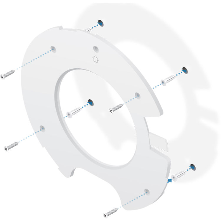 Ubiquiti UniFi AP AC Wave 2 5-pack indoor wireless access points for enterprise Wi-Fi deployment — view 6