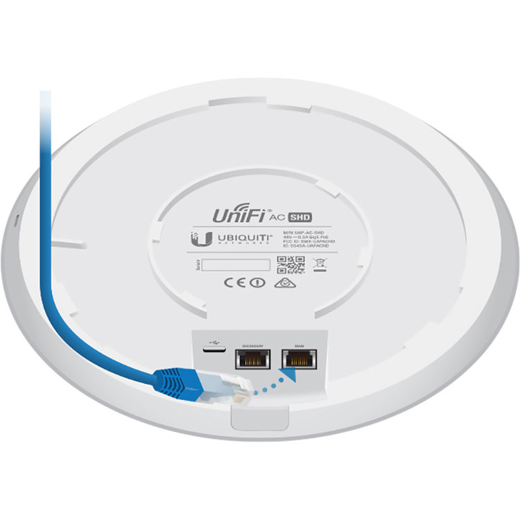 UniFi AP AC Wave 2 indoor access point with security radio and BLE support — view 13