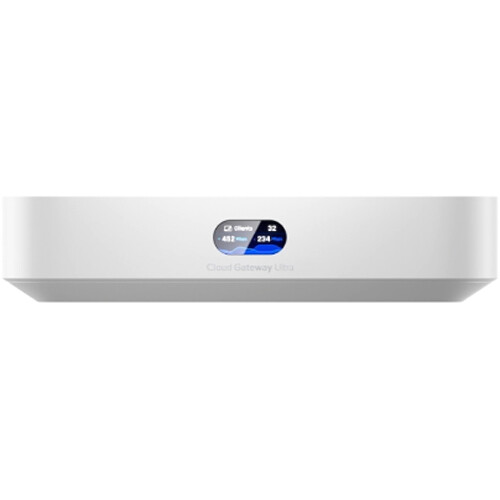 Ubiquiti Cloud Gateway Ultra compact UniFi multi-WAN gateway with Gigabit Ethernet for branch network security — view 2