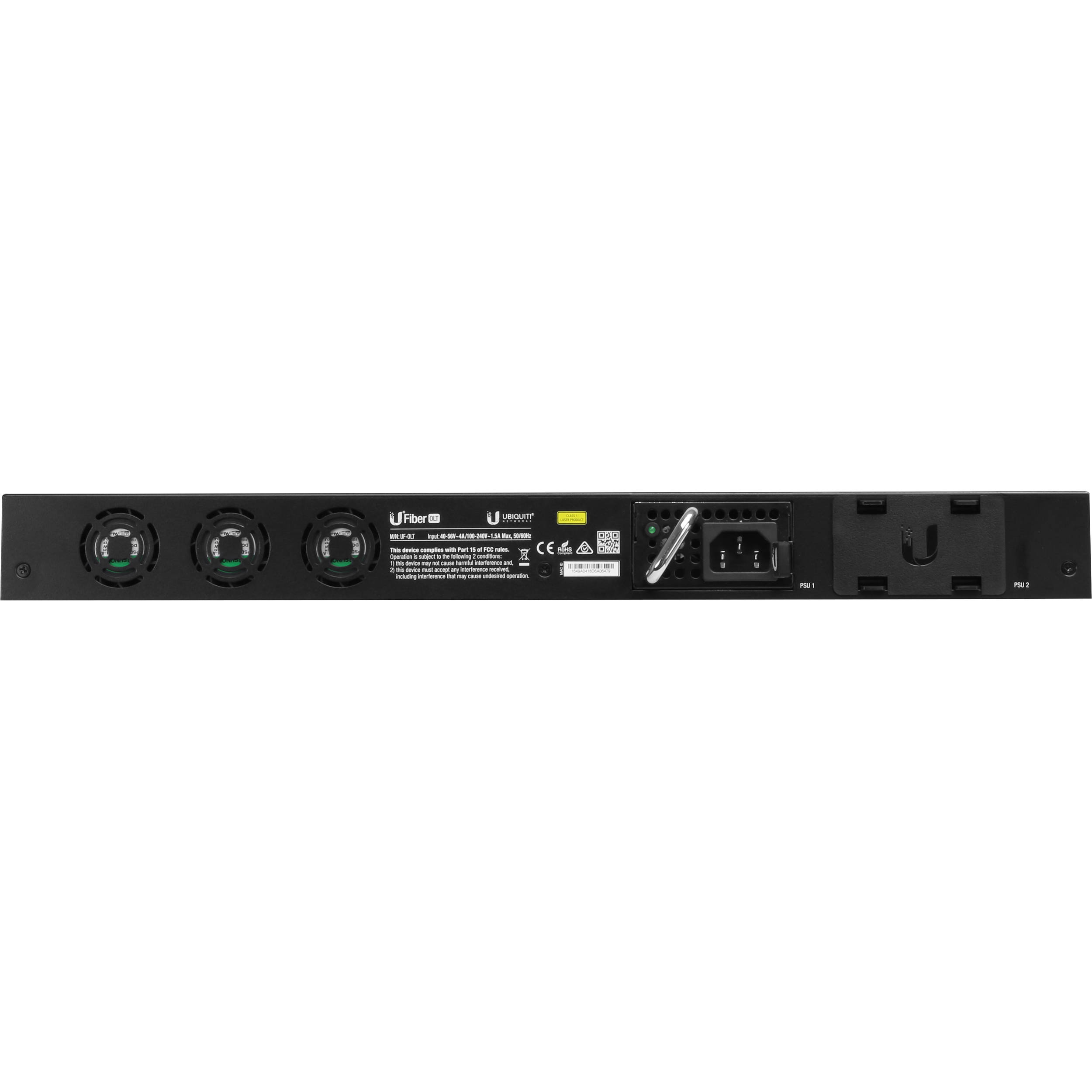 Ubiquiti UF-OLT 8-port GPON OLT desktop fiber access switch with LCD display — view 7