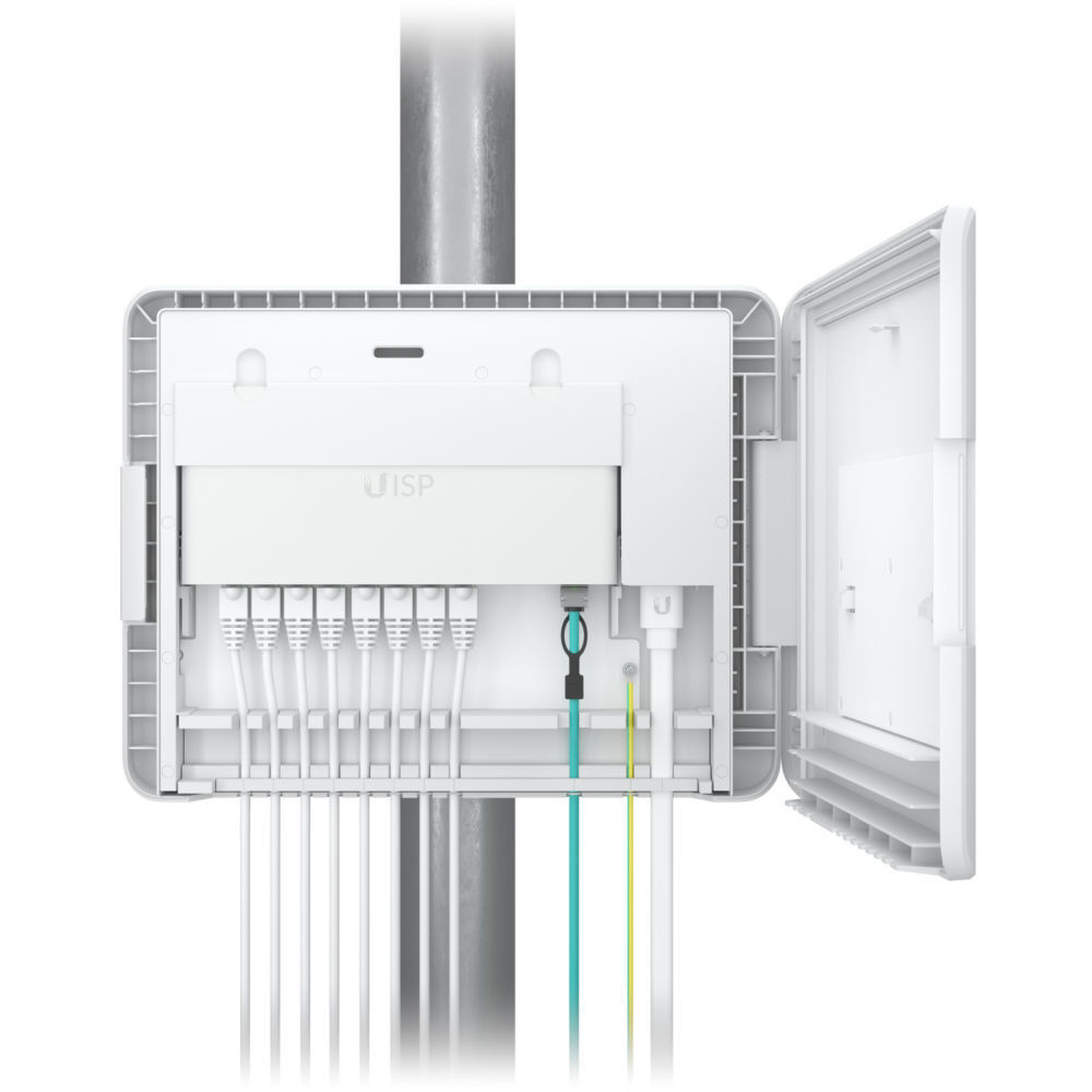 Ubiquiti UISP Box weatherproof outdoor enclosure for UISP routers and switches, wall mount NEMA housing — view 5